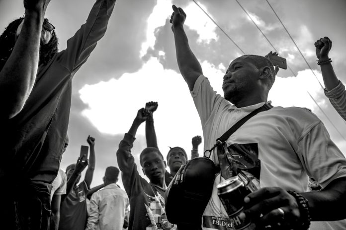 Nigerian protest